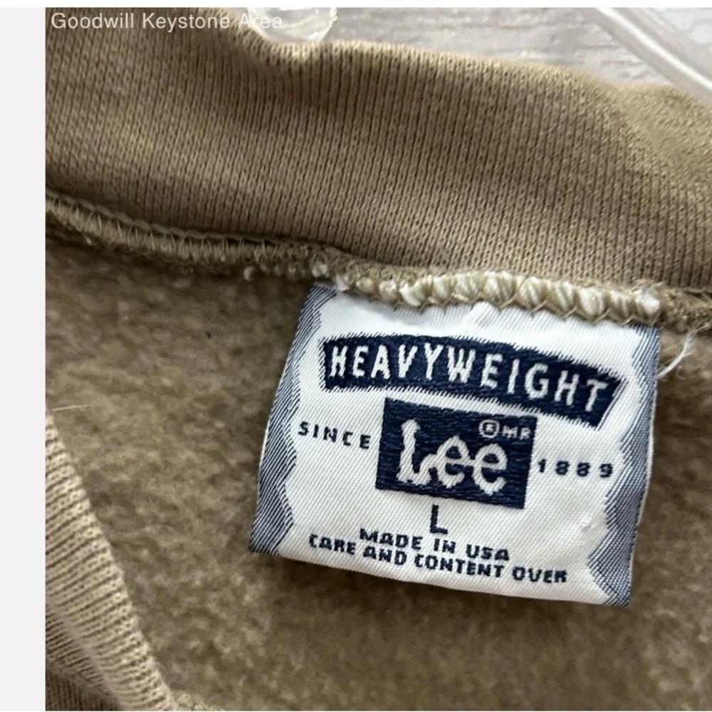Lee Heavyweight Tan Wolf Sweatshirt